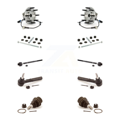 Bearing Lower Ball Joint Outer Inner Tie Rod Link Front Kit (10Pc) For Chevrolet