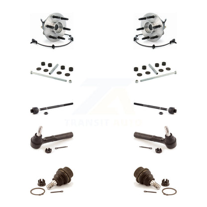 Bearing Lower Ball Joint Outer Inner Tie Rod Link Front Kit (10Pc) For Chevrolet
