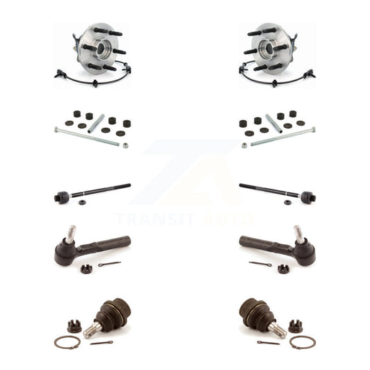 Bearing Lower Ball Joint Outer Inner Tie Rod Link Front Kit (10Pc) For Chevrolet