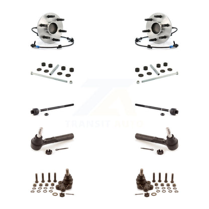Bearing Lower Ball Joint Outer Inner Tie Rod Link Front Kit (10Pc) For Chevrolet