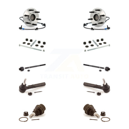 Bearing Lower Ball Joint Outer Inner Tie Rod Link Front Kit (10Pc) For Chevrolet