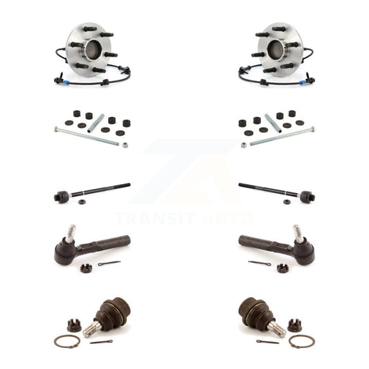 Bearing Lower Ball Joint Outer Inner Tie Rod Link Front Kit (10Pc) For Chevrolet