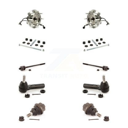 Bearing Lower Ball Joint Outer Inner Tie Rod Link Front Kit (10Pc) For GMC 2500