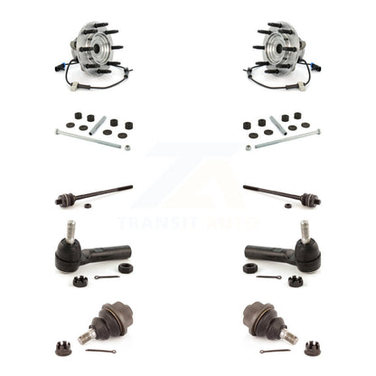 Bearing Lower Ball Joint Outer Inner Tie Rod Link Front Kit (10Pc) For GMC 2500