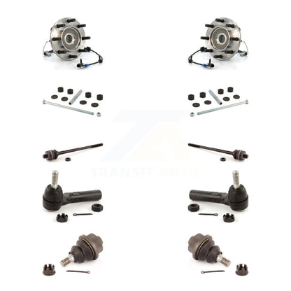 Bearing Lower Ball Joint Outer Inner Tie Rod Link Front Kit (10Pc) For Chevrolet