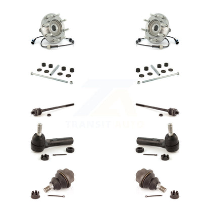 Bearing Lower Ball Joint Outer Inner Tie Rod Link Front Kit (10Pc) For Chevrolet