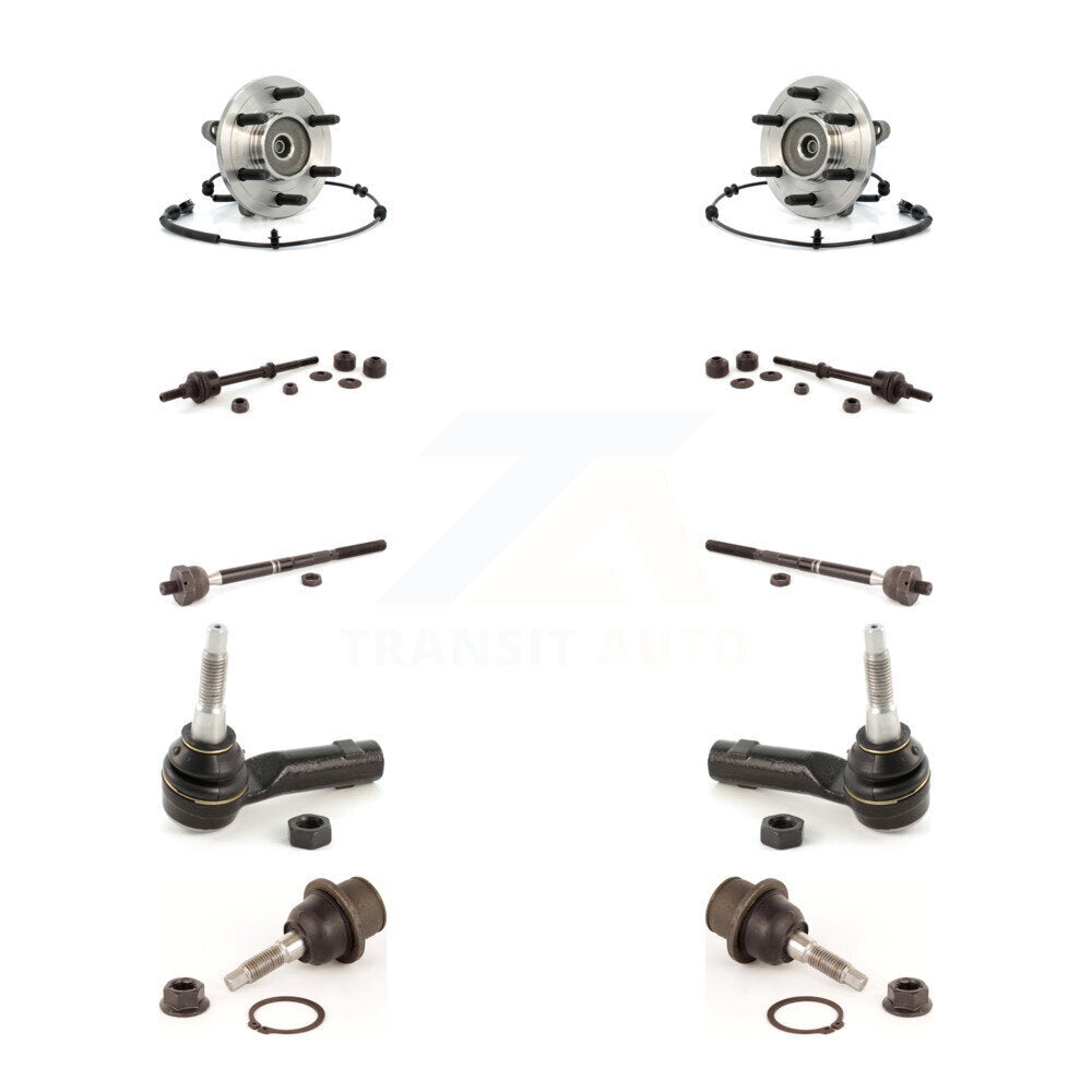 Bearing Lower Ball Joint Outer Inner Tie Rod & Link Front Kit For Ford F-150 4WD