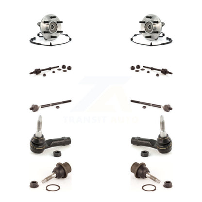 Bearing Lower Ball Joint Outer Inner Tie Rod & Link Front Kit For Ford F-150 4WD