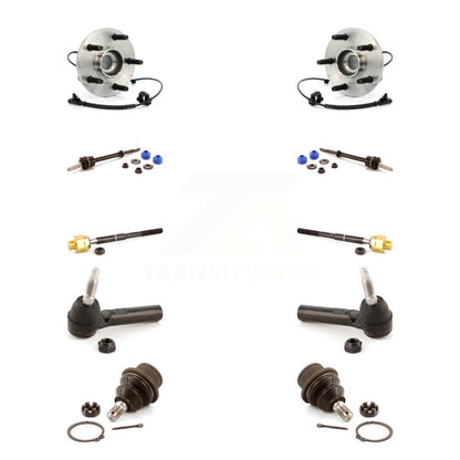 Bearing Lower Ball Joint Outer Inner Tie Rod & Link Front Kit (10Pc) For Dakota