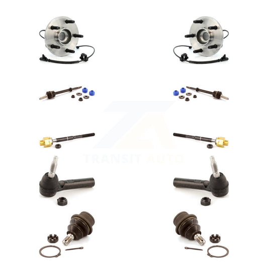 Bearing Lower Ball Joint Outer Inner Tie Rod & Link Front Kit (10Pc) For Dakota
