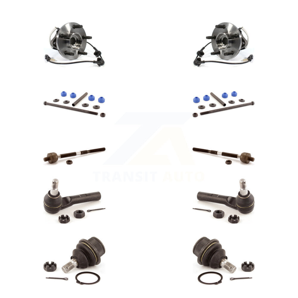 Bearing Lower Ball Joint Outer Inner Tie Rod Link Front Kit For Mazda B4000 4WD