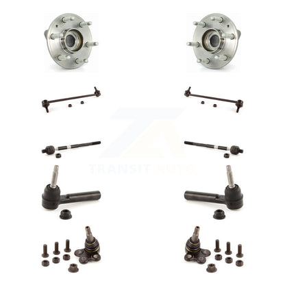 Bearing Lower Ball Joint Outer Inner Tie Rod Link Front Kit (10Pc) For GMC Buick