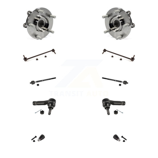 Bearing Lower Ball Joint Outer Inner Tie Rod Link Front Kit For 13-16 Mazda CX-5
