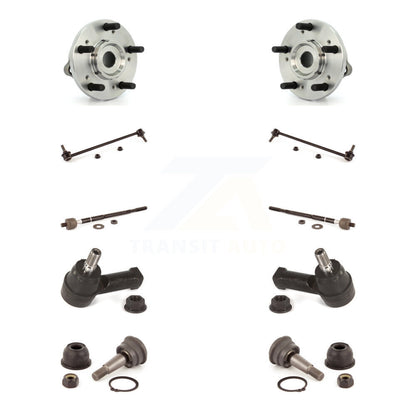 Bearing Lower Ball Joint Outer Inner Tie Rod & Link Front Kit (10Pc) For Eclipse
