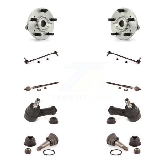 Bearing Lower Ball Joint Outer Inner Tie Rod & Link Front Kit (10Pc) For Eclipse