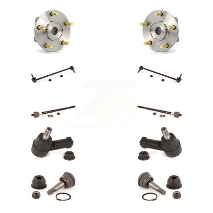 Bearing Lower Ball Joint Outer Inner Tie Rod & Link Front Kit (10Pc) For Galant