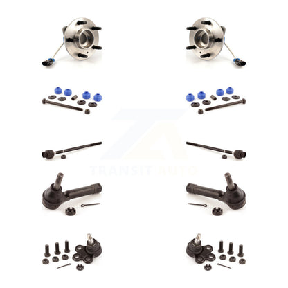 Bearing Lower Ball Joint Outer Inner Tie Rod Link Front Kit (10Pc) For Chevrolet