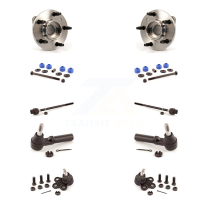 Bearing Lower Ball Joint Outer Inner Tie Rod Link Front Kit (10Pc) For Chevrolet