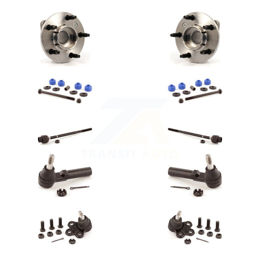 Bearing Lower Ball Joint Outer Inner Tie Rod Link Front Kit (10Pc) For Chevrolet