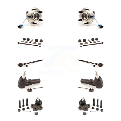 Bearing Lower Ball Joint Outer Inner Tie Rod & Link Front Kit (10Pc) For Pontiac