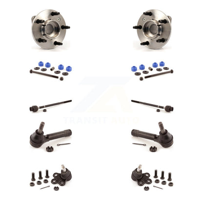 Bearing Lower Ball Joint Outer Inner Tie Rod Link Front Kit (10Pc) For Chevrolet