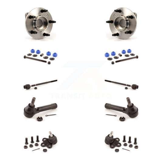Bearing Lower Ball Joint Outer Inner Tie Rod Link Front Kit (10Pc) For Chevrolet