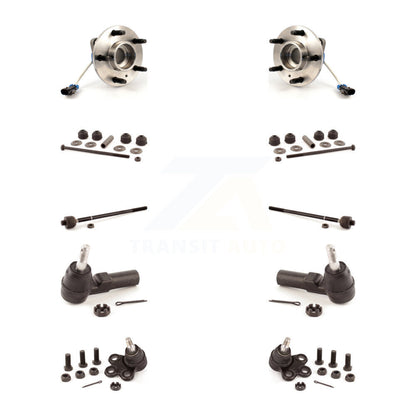 Bearing Lower Ball Joint Outer Inner Tie Rod & Link Front Kit (10Pc) For Aurora