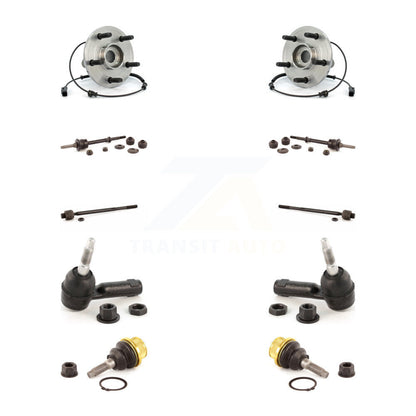 Bearing Lower Ball Joint Outer Inner Tie Rod Link Front Kit (10Pc) For Dodge Ram
