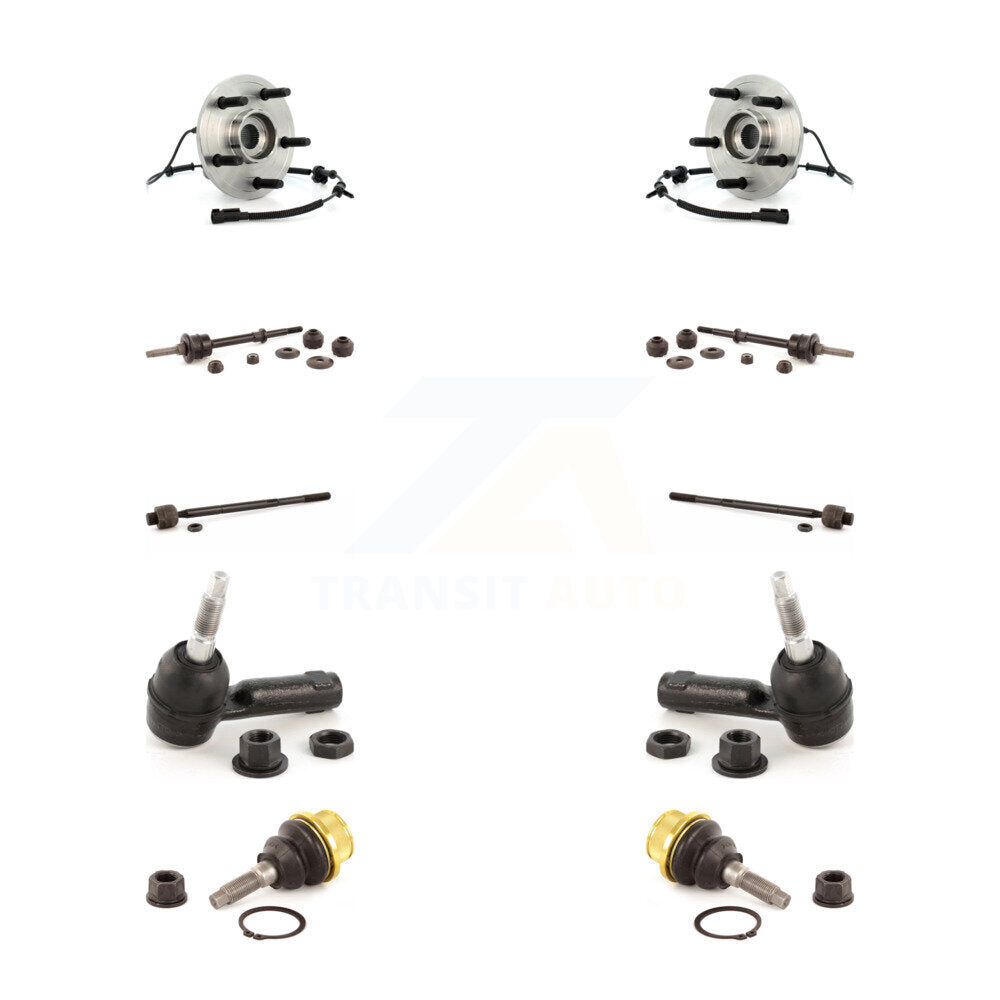 Bearing Lower Ball Joint Outer Inner Tie Rod & Link Front Kit For Dodge Ram 1500