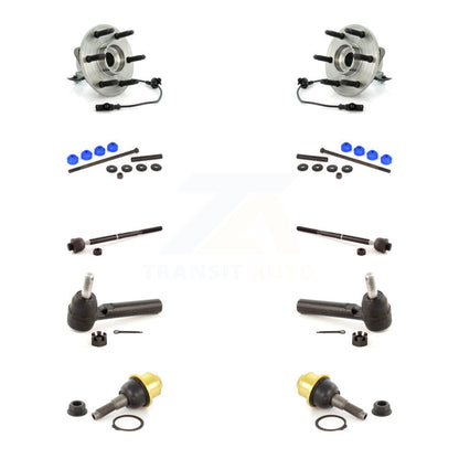 Bearing Lower Ball Joint Outer Inner Tie Rod Link Front Kit (10Pc) For Chevrolet