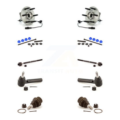 Bearing Lower Ball Joint Outer Inner Tie Rod Link Front Kit (10Pc) For Chevrolet