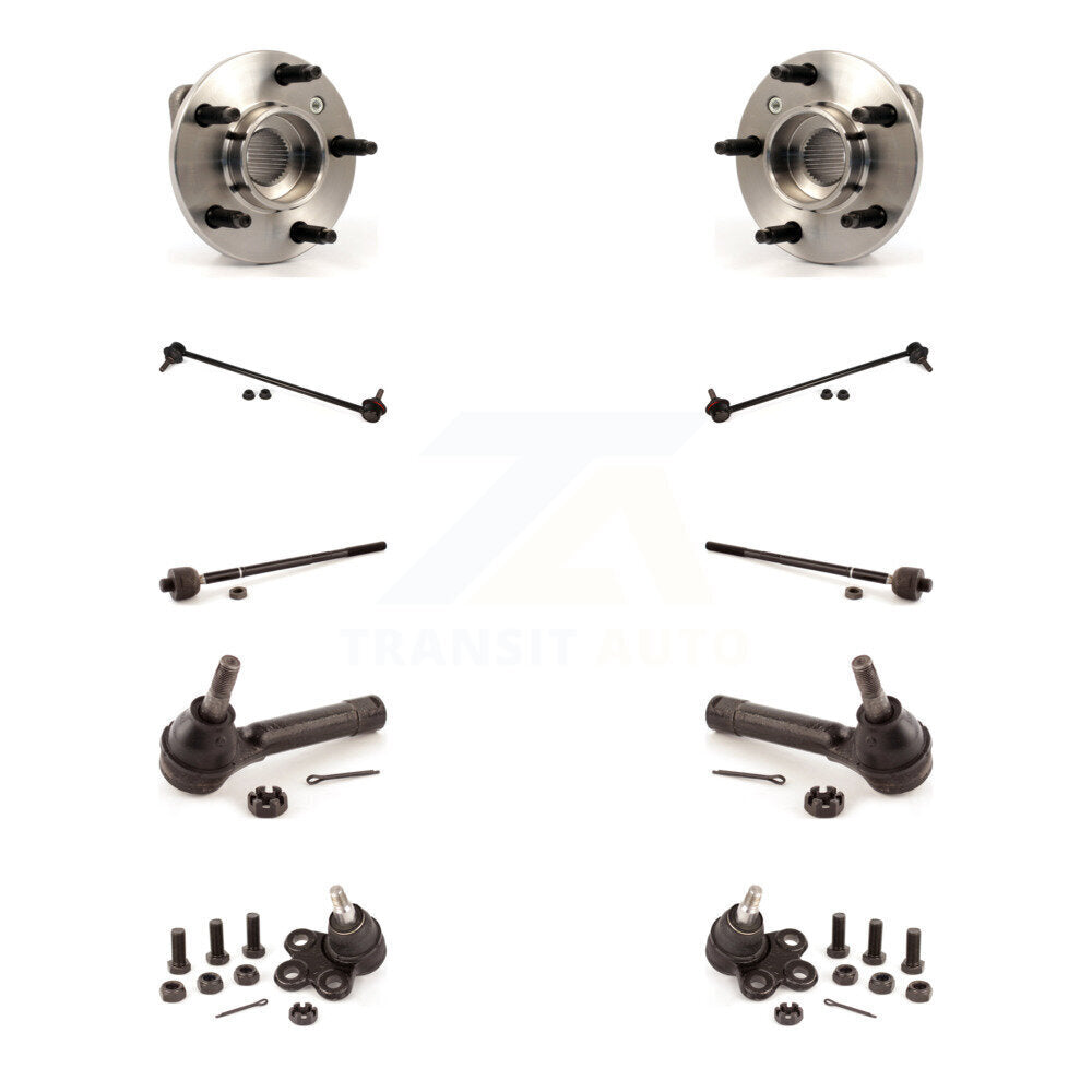 Bearing Lower Ball Joint Outer Inner Tie Rod Link Front Kit For Pontiac Montana