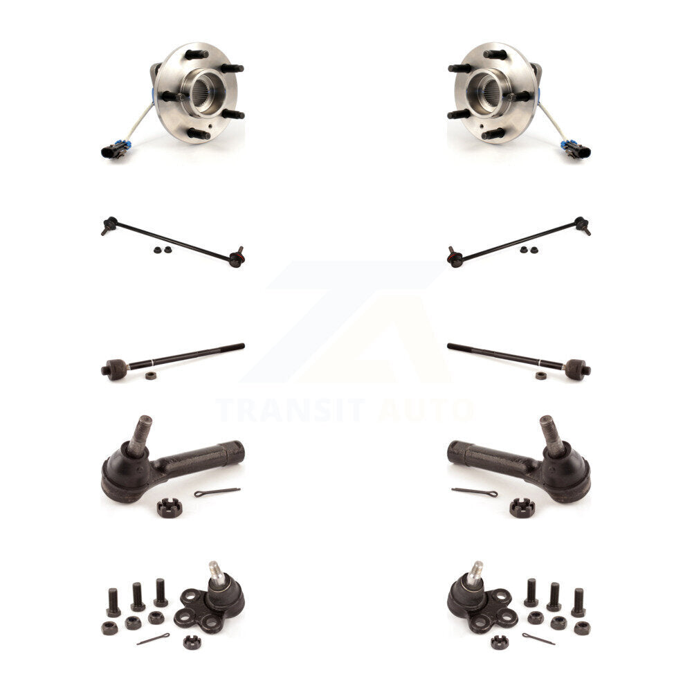 Bearing Lower Ball Joint Outer Inner Tie Rod Link Front Kit For Pontiac Montana