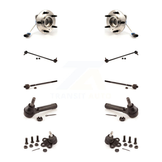 Bearing Lower Ball Joint Outer Inner Tie Rod Link Front Kit For Pontiac Montana