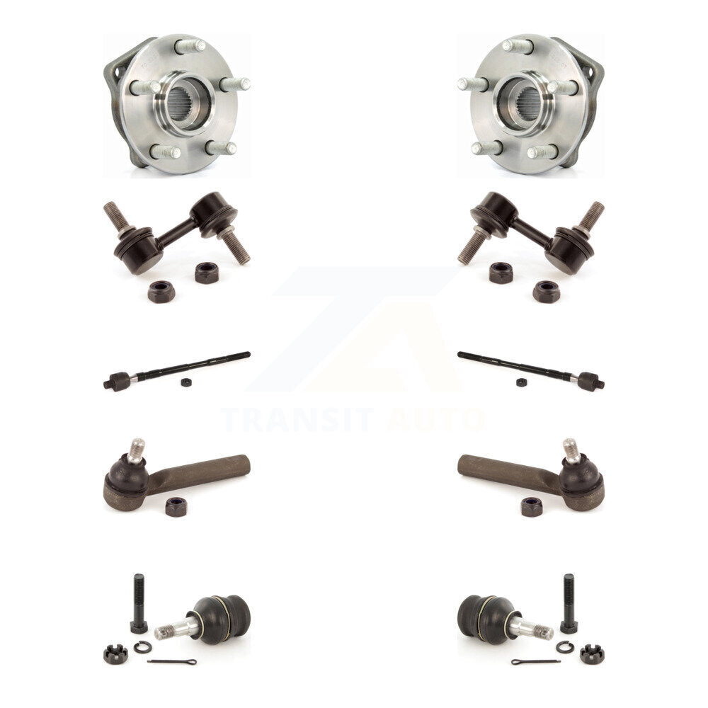Bearing Lower Ball Joint Outer Inner Tie Rod Link Front Kit For Subaru Forester