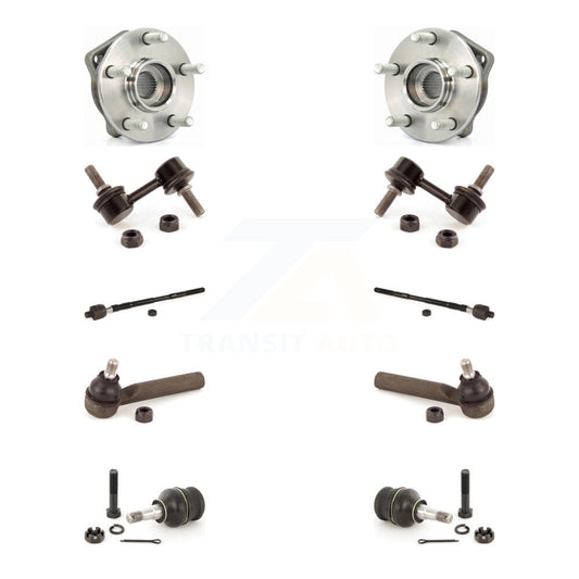 Bearing Lower Ball Joint Outer Inner Tie Rod Link Front Kit For Subaru Forester