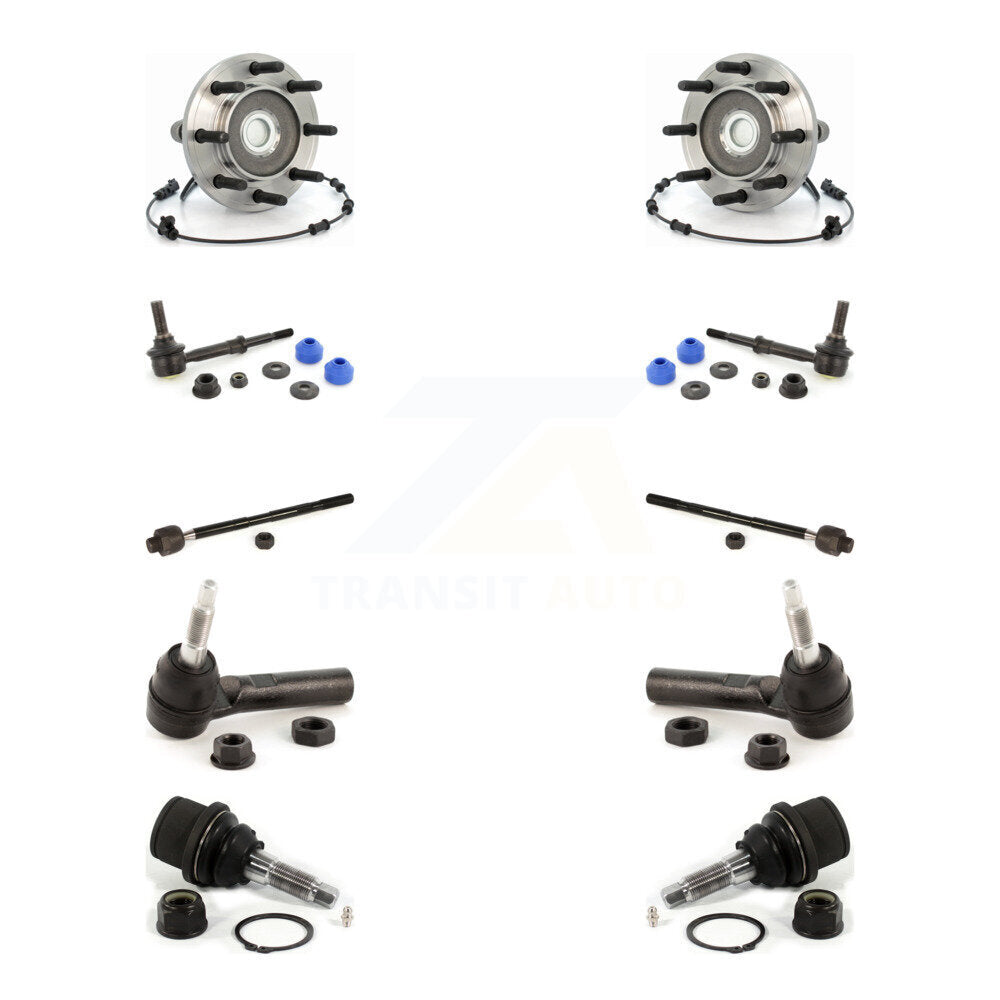 Bearing Lower Ball Joint Outer Inner Tie Rod & Link Front Kit For Dodge Ram 3500
