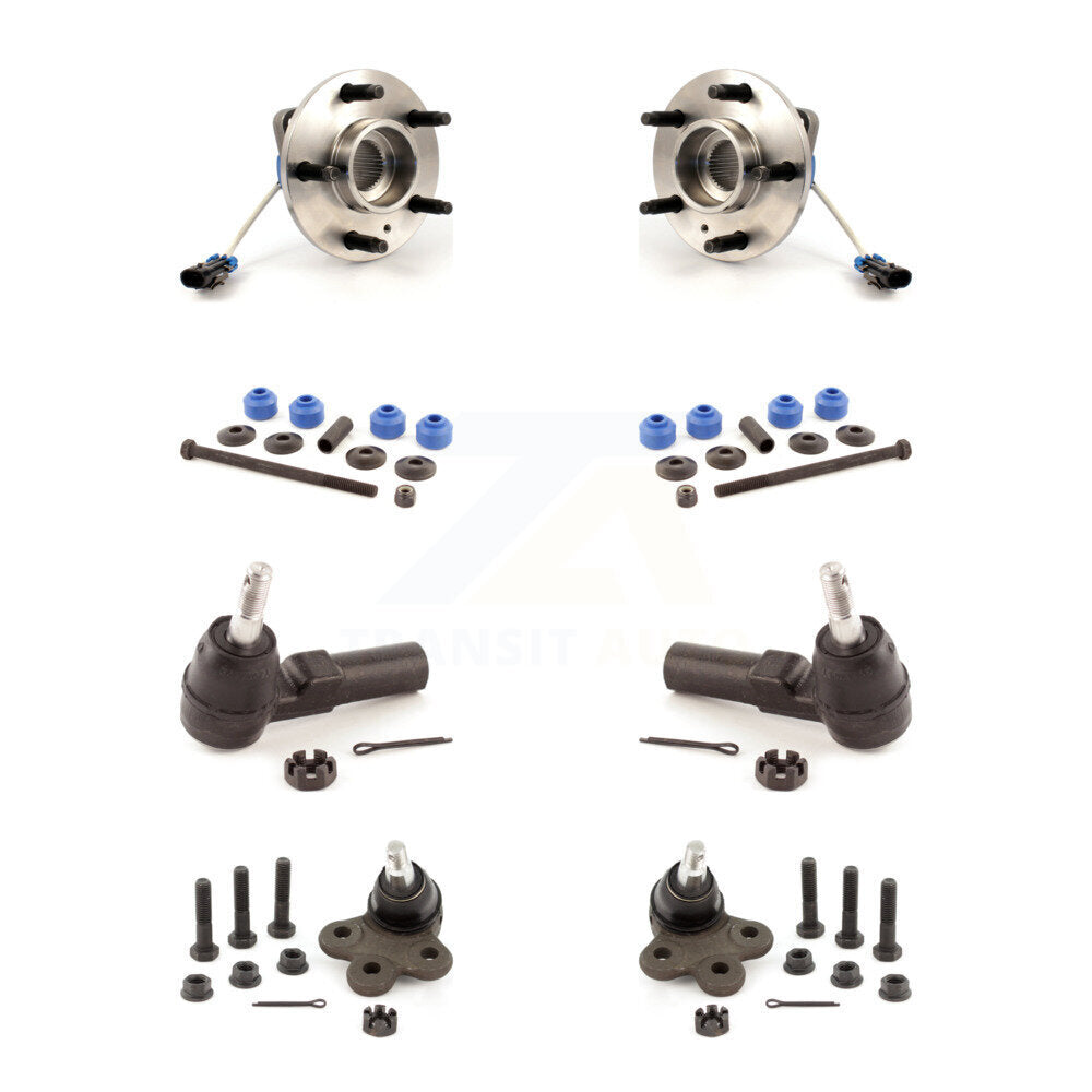 Bearing Lower Ball Joint Outer Tie Rod Link Front Kit For Buick LeSabre Pontiac
