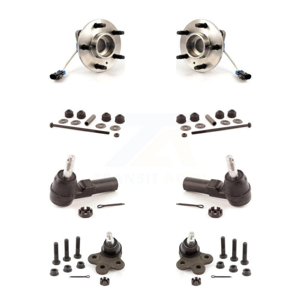 Bearing Lower Ball Joint Outer Tie Rod Link Front Kit For Buick LeSabre Pontiac