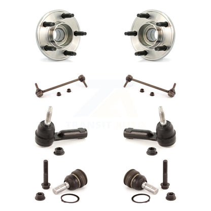 Bearing Lower Ball Joint Outer Tie Rod Sway Bar Link Front Kit For Ford Mustang