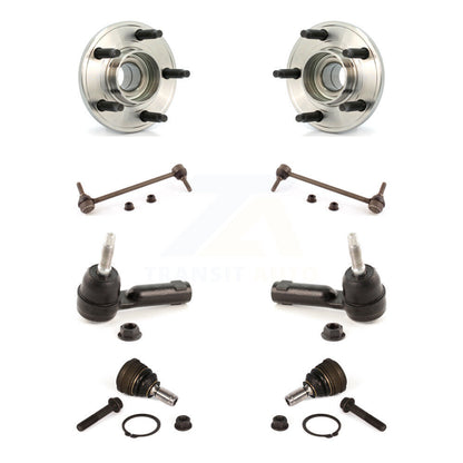 Bearing Lower Ball Joint Outer Tie Rod Sway Bar Link Front Kit For Ford Mustang