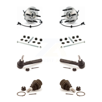 Bearing Lower Ball Joint Outer Tie Rod & Link Front Kit For Chevrolet Silverado