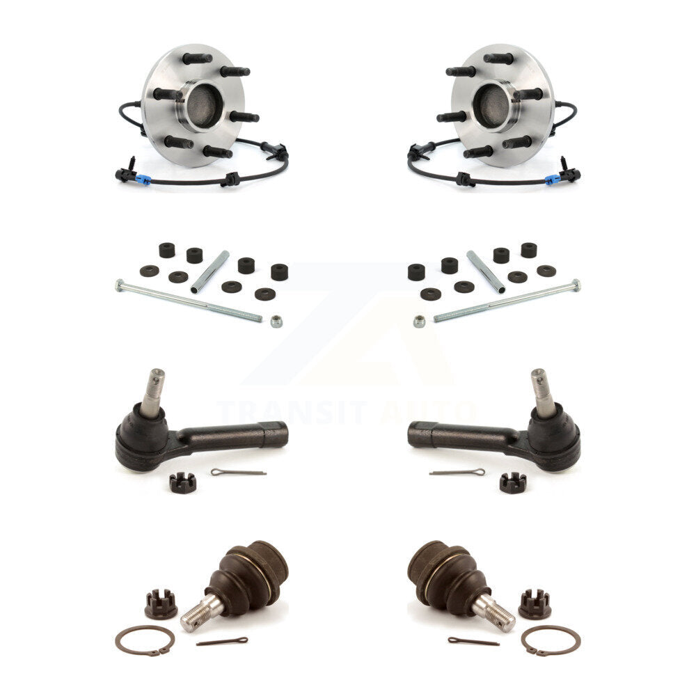 Bearing Lower Ball Joint Outer Tie Rod Link Front Kit For Chevrolet GMC 1500 XL