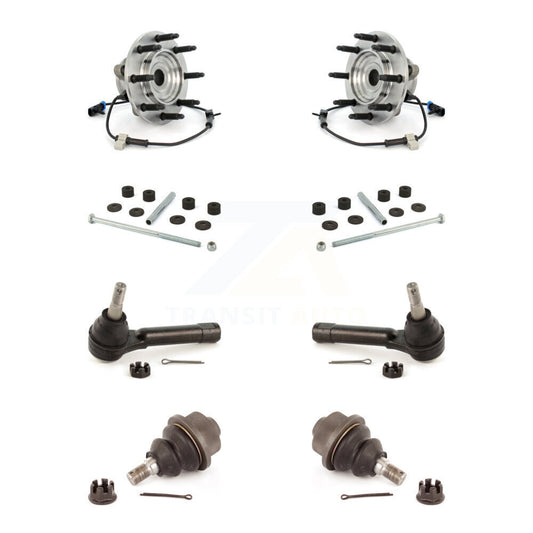 Bearing Lower Ball Joint Outer Tie Rod Link Front Kit For Chevrolet Silverado XL