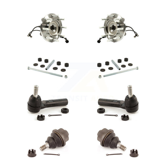 Bearing Lower Ball Joint Outer Tie Rod & Link Front Kit For GMC Chevrolet Sierra