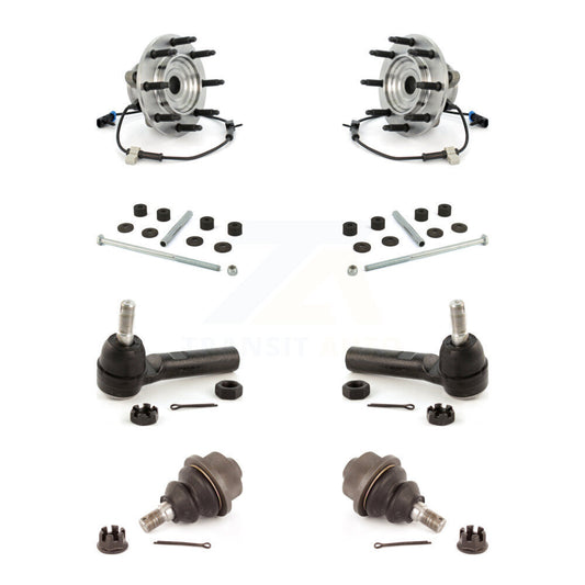 Bearing Lower Ball Joint Outer Tie Rod & Link Front Kit For GMC Chevrolet Sierra