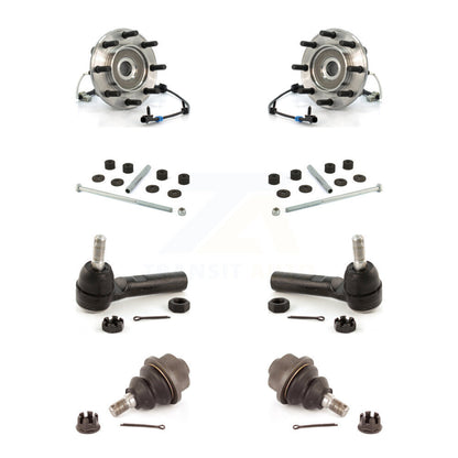 Bearing Lower Ball Joint Outer Tie Rod & Link Front Kit For Chevrolet GMC Sierra