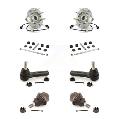 Bearing Lower Ball Joint Outer Tie Rod & Link Front Kit For Chevrolet GMC Sierra