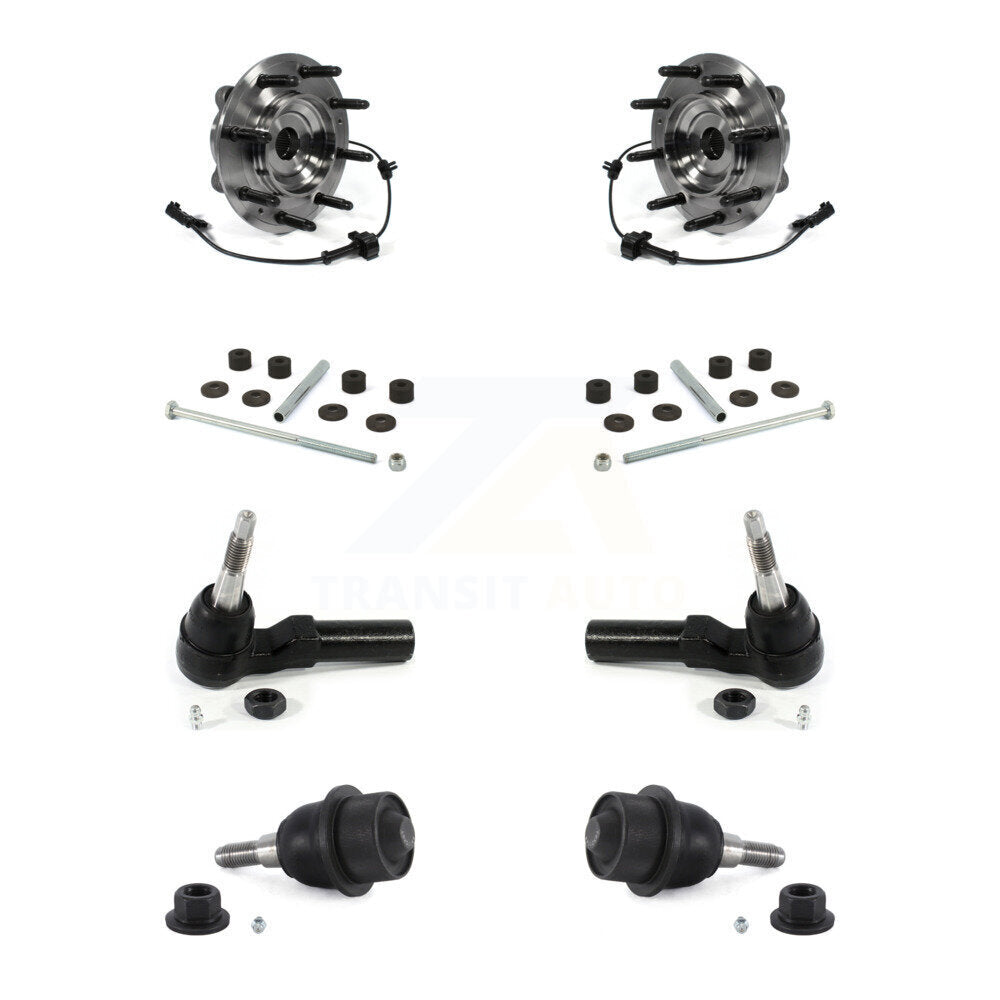 Bearing Lower Ball Joint Outer Tie Rod & Link Front Kit For GMC Chevrolet Sierra