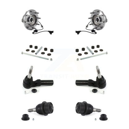 Bearing Lower Ball Joint Outer Tie Rod Link Front Kit For GMC Sierra 3500 HD 4WD